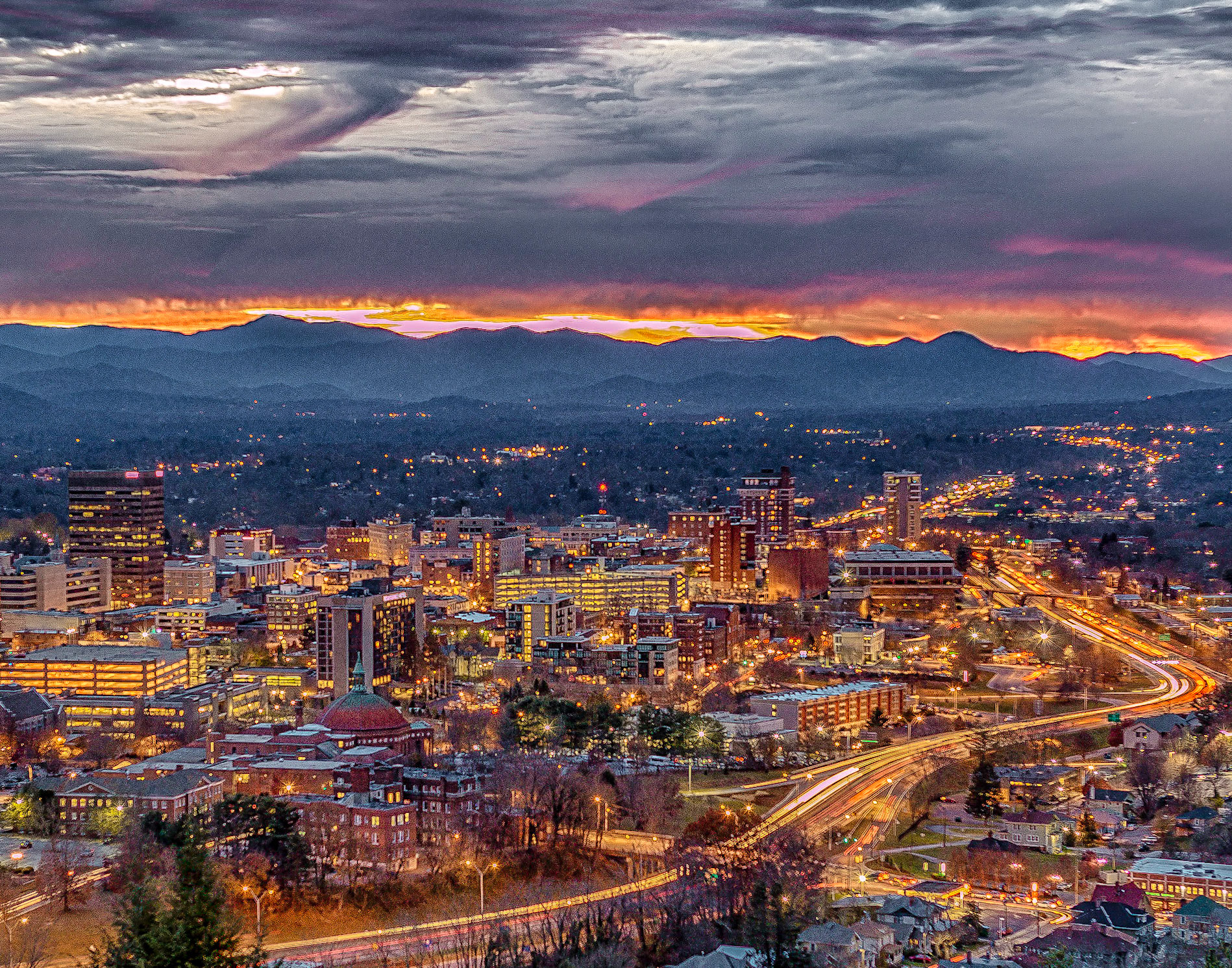 Asheville Twilight 1