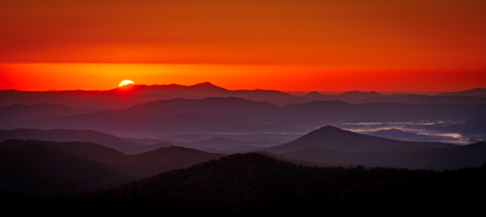 Blue Ridge Parkway Sunrise