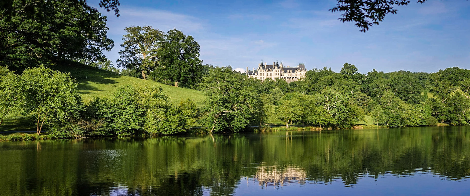 Biltmore House from Lagoon