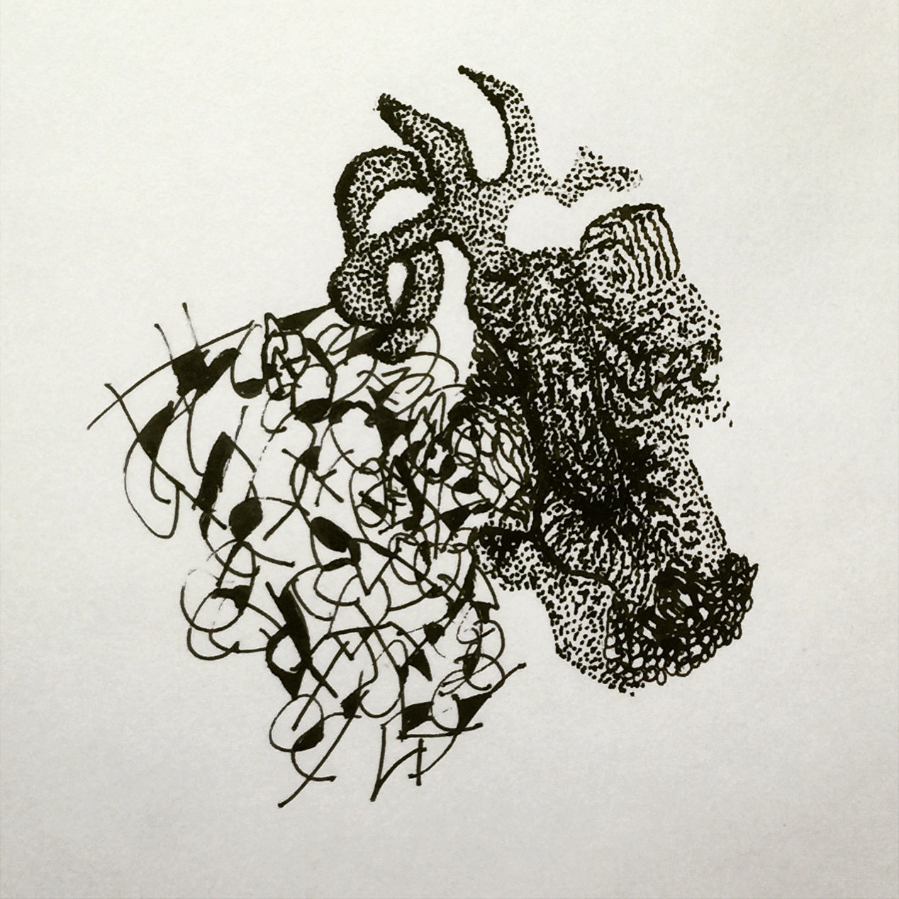 Michael Hanna Ink Dot Sketches