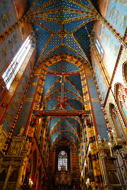St. Mary's Basilica in Krakow, Poland