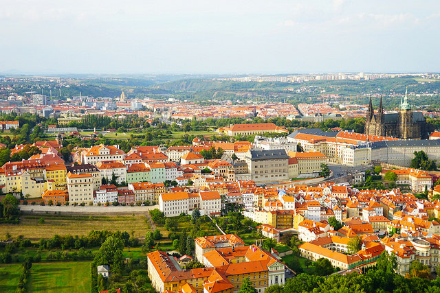 Prague Castle in Prague, Czech Republic