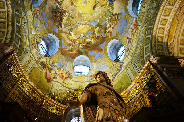 Austrian National Library in Vienna, Austria