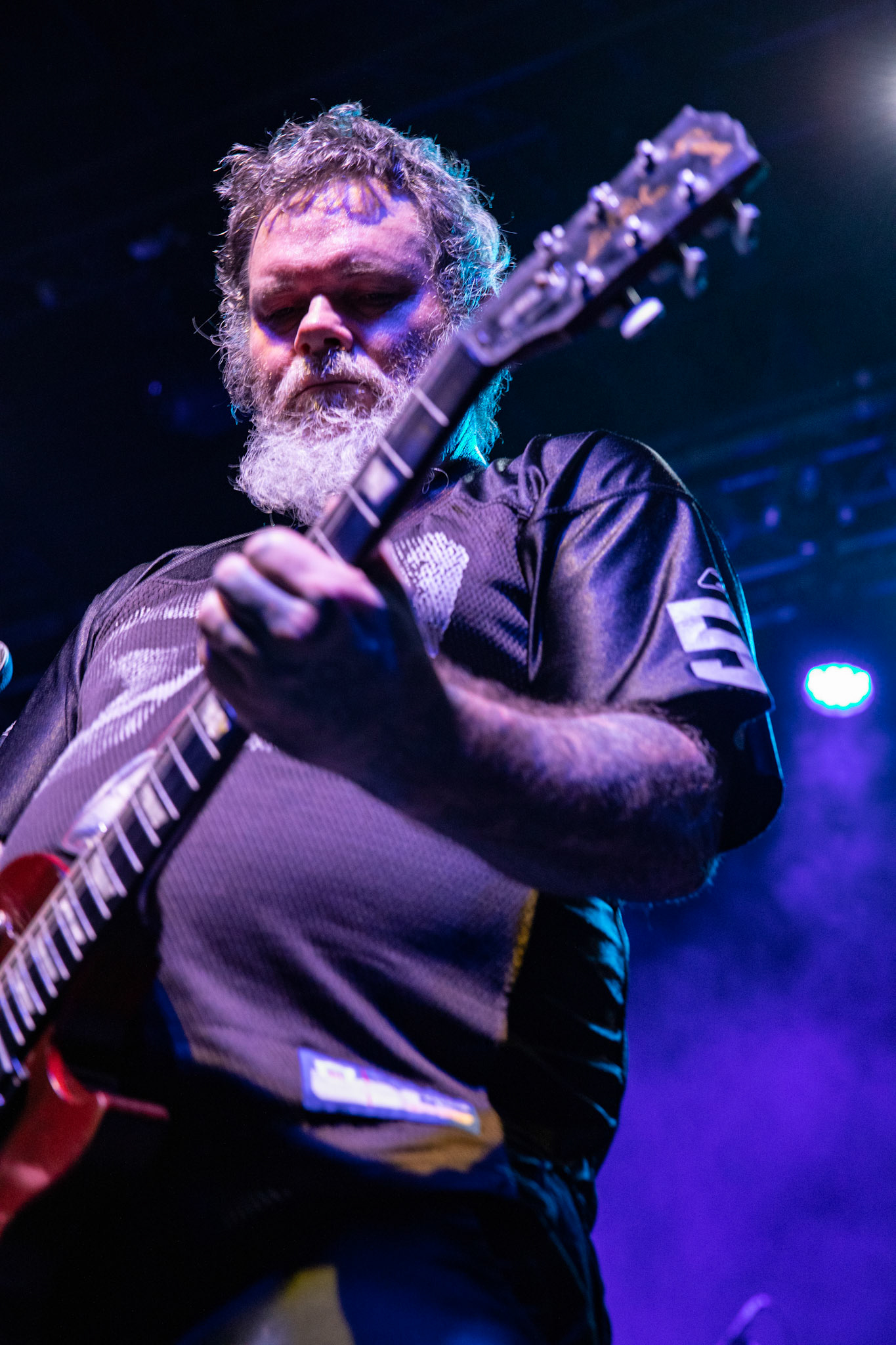 Neurosis - USA Oakland - pionierzy post metalu w warszawskiej Progresji, formacja kalifornijczyków napędzana przez Scott Kelly i Steve von Till wyszła od sluge metal, industrial, doom metal, hardcore punk, grunge, southern rock, po noise rock. Produkcja Knock Out Productions, fot. Andrzej kaziq Wasilkiewicz/Reporter