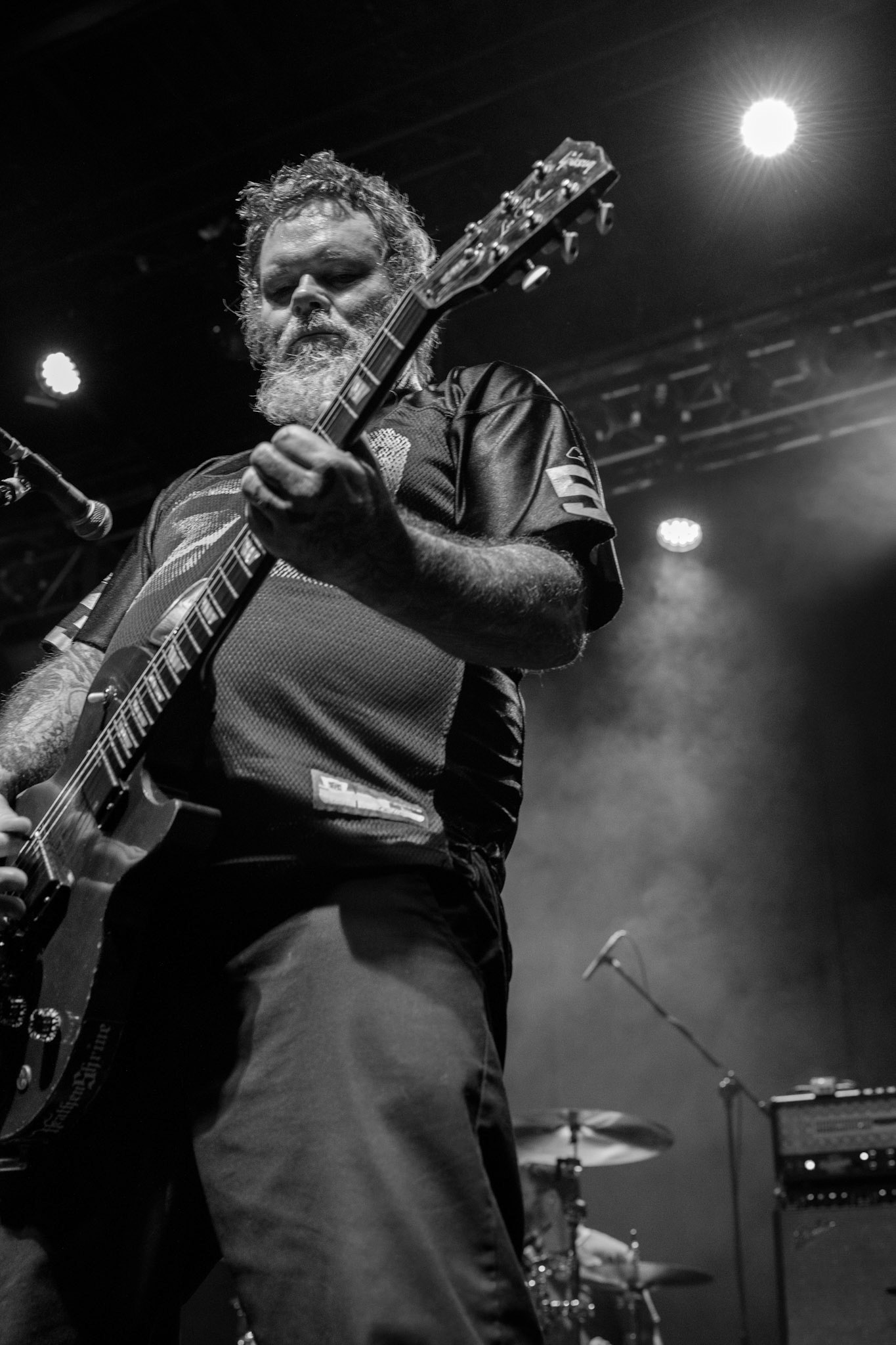 Neurosis - USA Oakland - pionierzy post metalu w warszawskiej Progresji, formacja kalifornijczyków napędzana przez Scott Kelly i Steve von Till wyszła od sluge metal, industrial, doom metal, hardcore punk, grunge, southern rock, po noise rock. Produkcja Knock Out Productions, fot. Andrzej kaziq Wasilkiewicz/Reporter