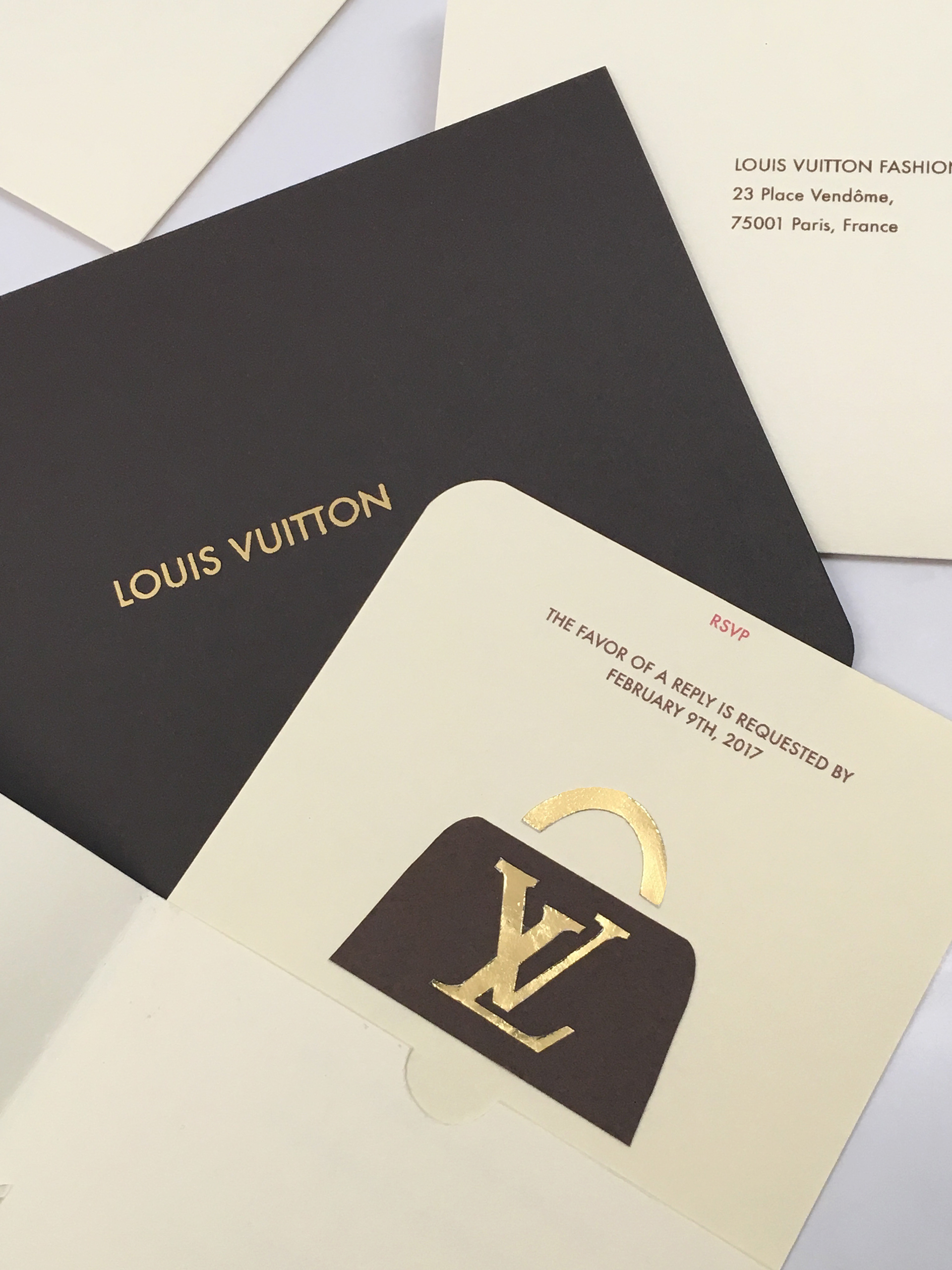 Jamie Woohyun Joo - Louis Vuitton Invitation Card