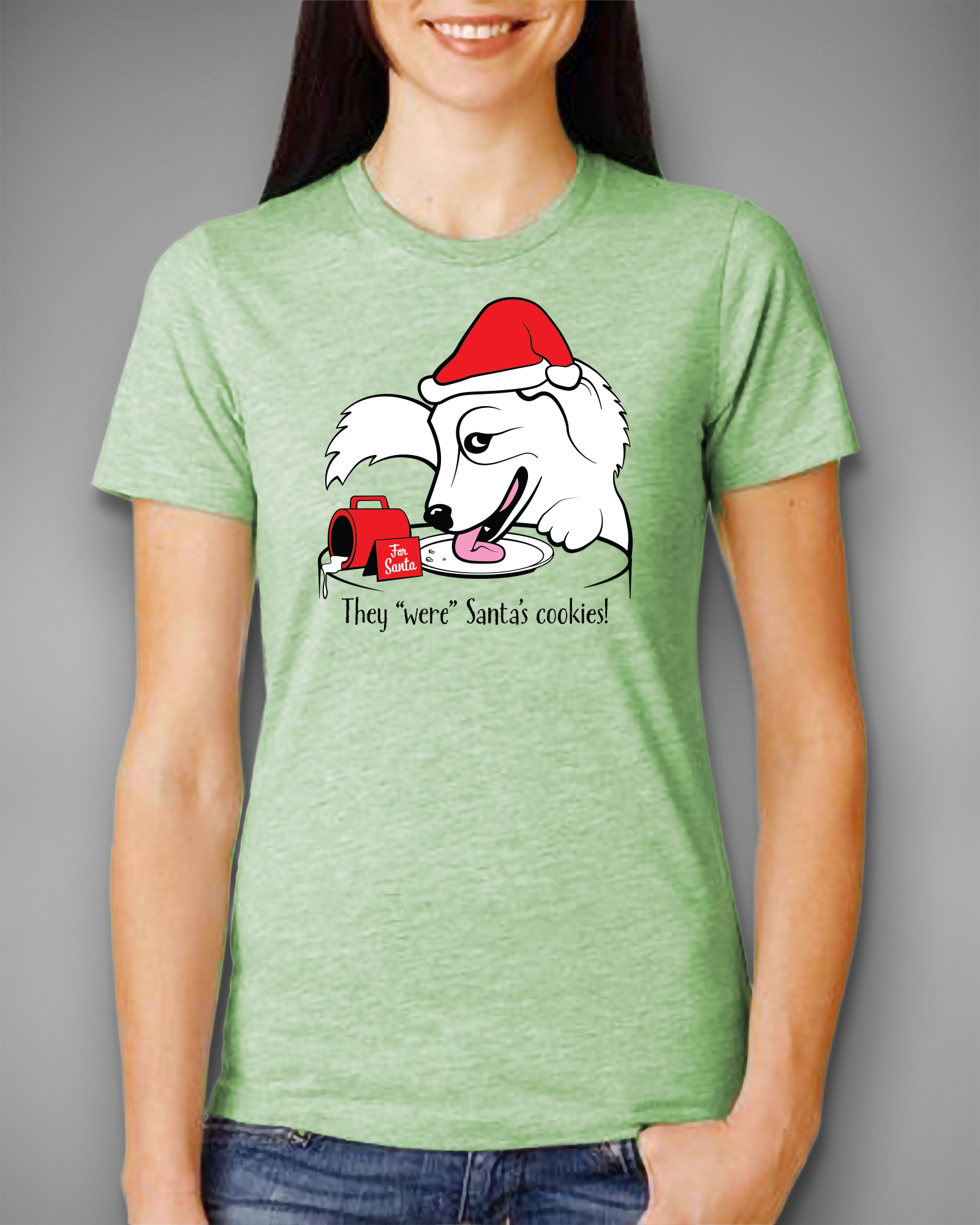 MELLOW MILO HOLIDAY SHIRT ILLUSTRATION FOR EARTHWISE PETS