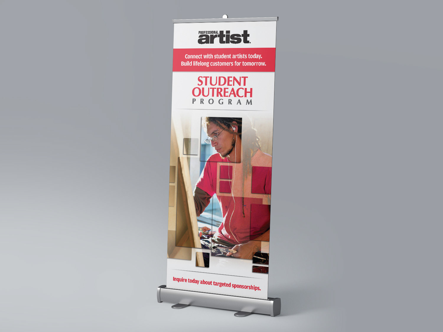 STUDENT OUTREACH PROGRAM ROLL-UP DISPLAY BANNER