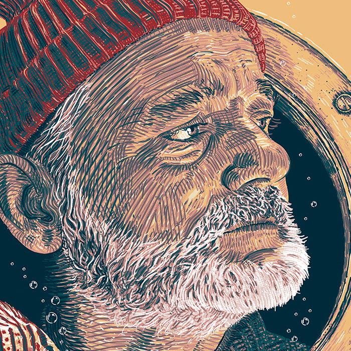 steve zissou art