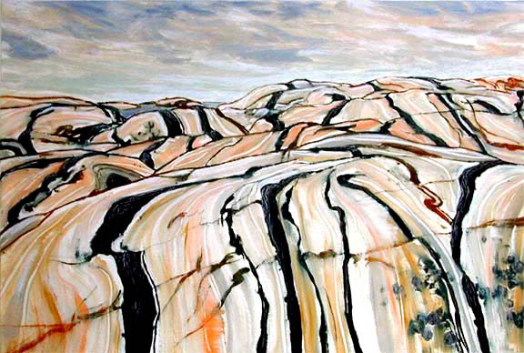 Precambrian Striations #1 - 2001, variable edition of 12 AVAILABLE
