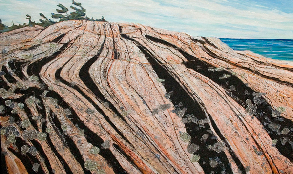 Island Sans Souci, Georgian Bay, 2015 - 30 x 40”, SOLD