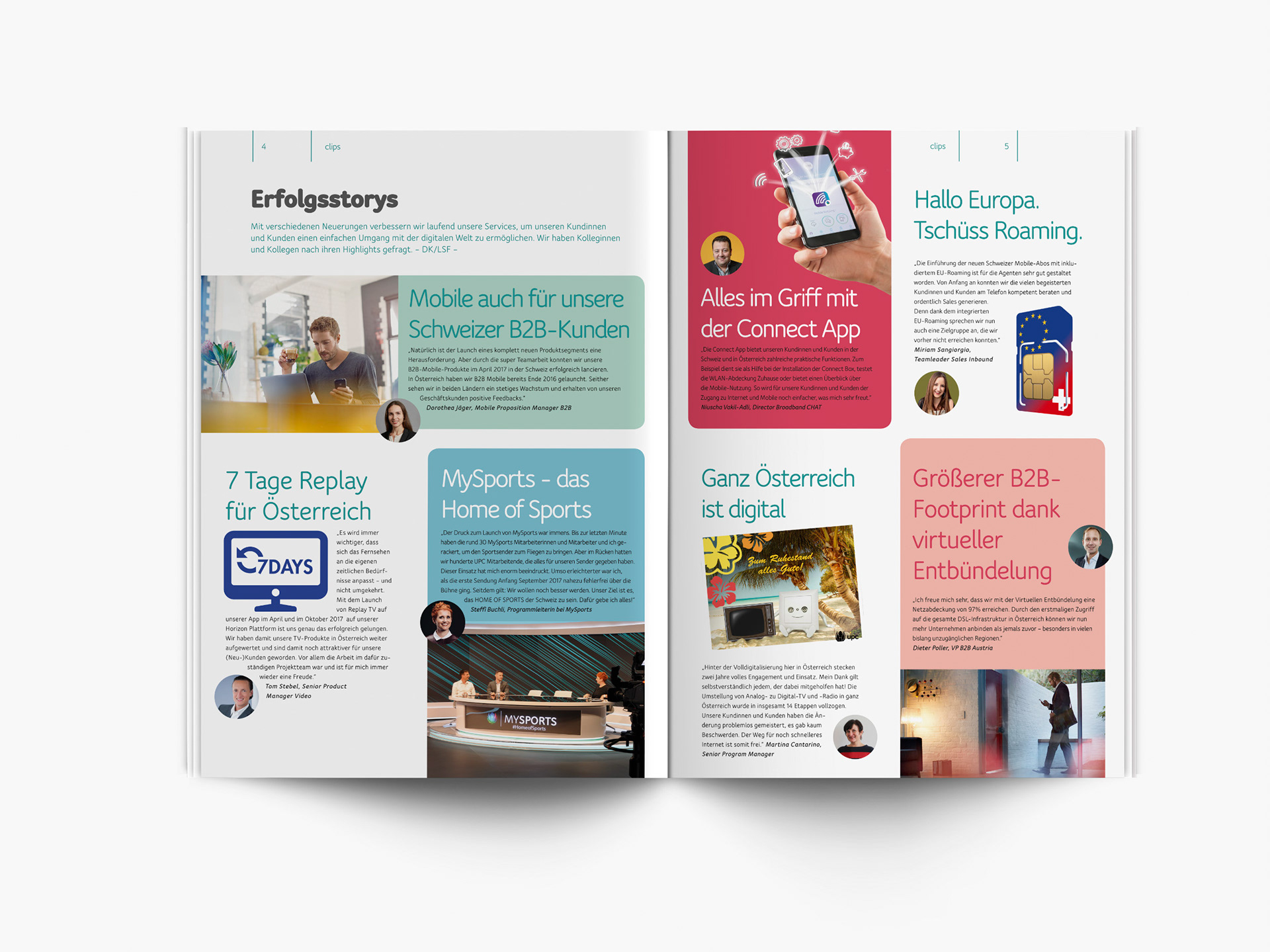 Mitarbeitermagazin und Kundenmagazin von Designagentur aus Kriens bei Luzern in der Zentralschweiz – Ihre Agentur für Corporate Design, Branding, Grafik, Verpackung und Kommunikationsdesign.